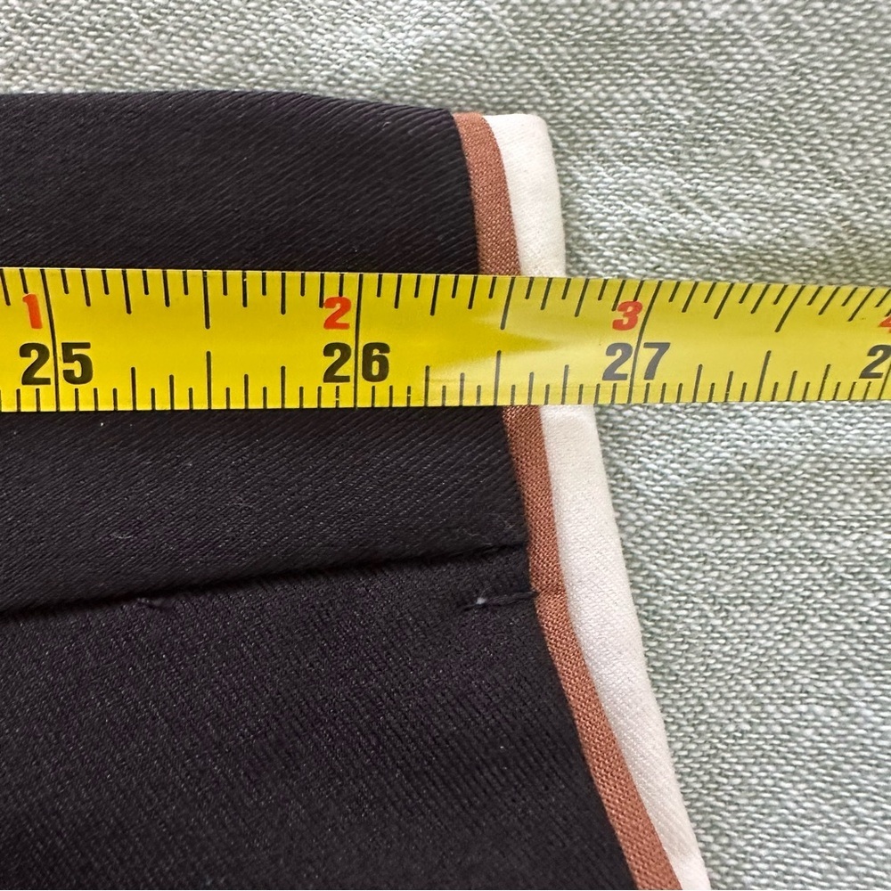 ASOS Curve Tailored Relaxed Pants With Contrast Piping Size 26 - Picture 7 of 10
